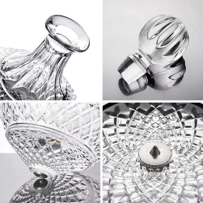 Вращающийся декантер для вина 1,5 л Paysky