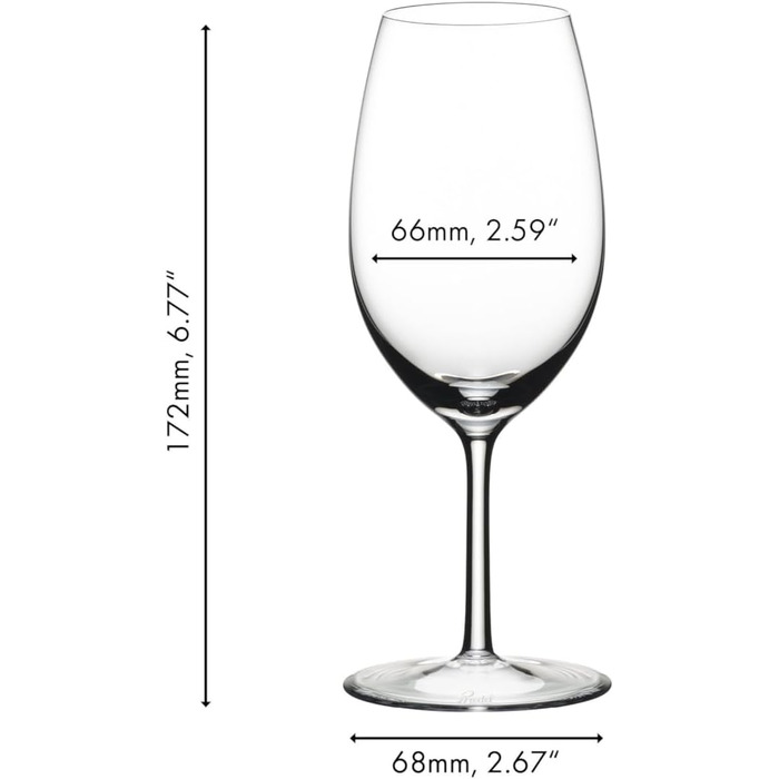 Кришталевий фужер для портвейну Vintage Port, 250 мл, кришталь, Sommeliers, Riedel