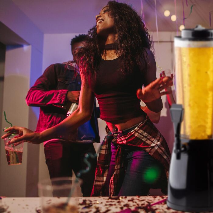 Диспенсер-башня для пива 2,5л Relaxdays