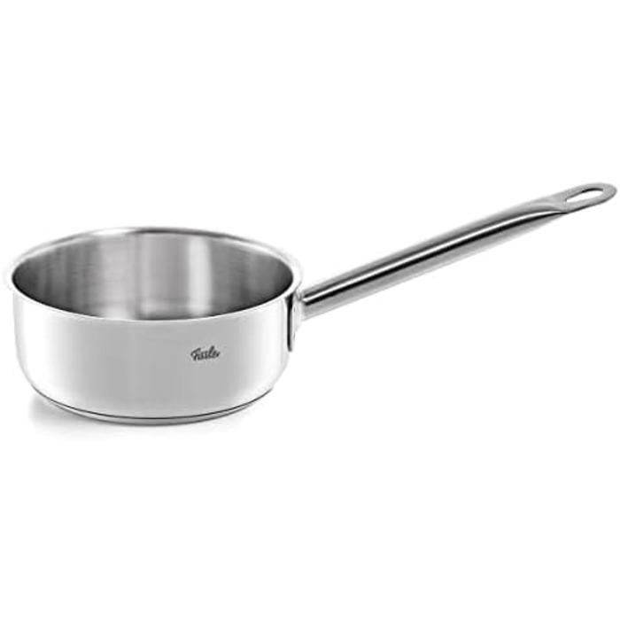 Набір посуду Fissler San Francisco/Нержавіюча сталь, каструлі зі скляними кришками, індукційний (3 каструлі для приготування, 1 каструля для тушкування) (3 предмети)