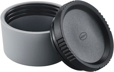 Силиконовый контейнер для соусов 0,05 л с крышкой, серый/черный FLEXX 2GO Rosle