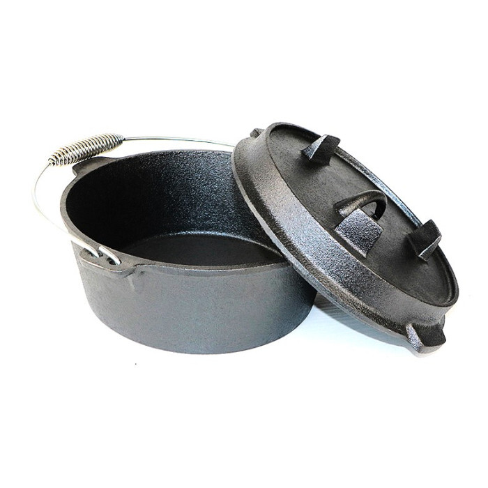 Голландская печь котел жаровня 12 л GRILLI 777190 Код: 012713