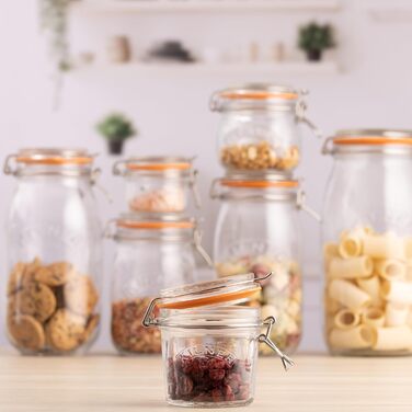 Стеклянная банка 0,35 л с зажимом Kilner