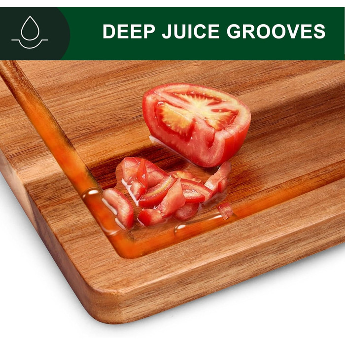 Набір з 3-х обробних дощок з акації Gtencemen