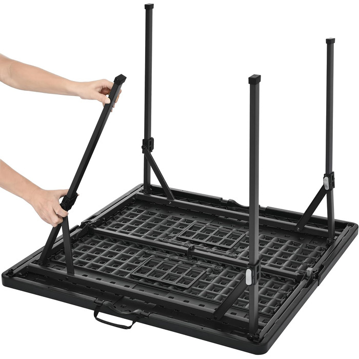 Складной стол для кемпинга черный Amazon Basics