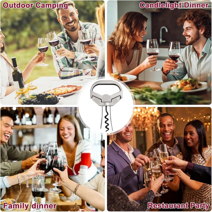 Двосторонній штопор для вина ZONSUSE