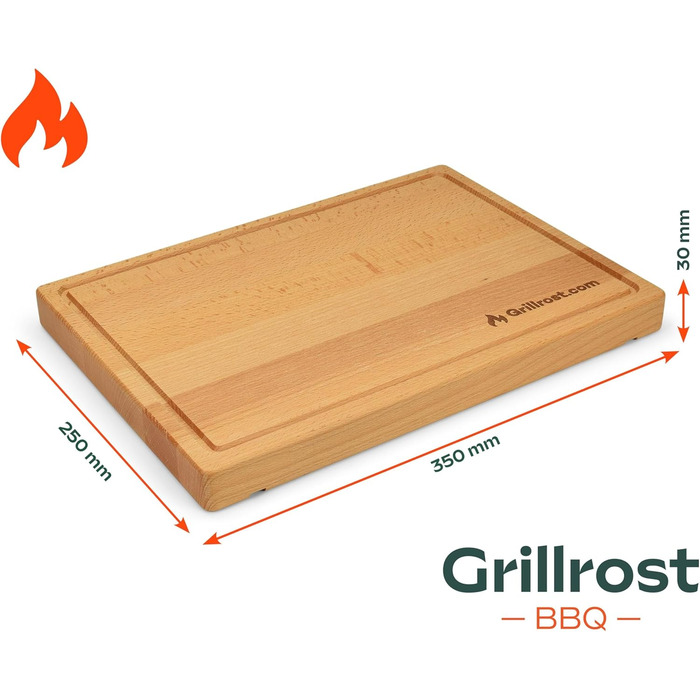 Разделочная доска 35 х 25 см Grillrost.com Das Original