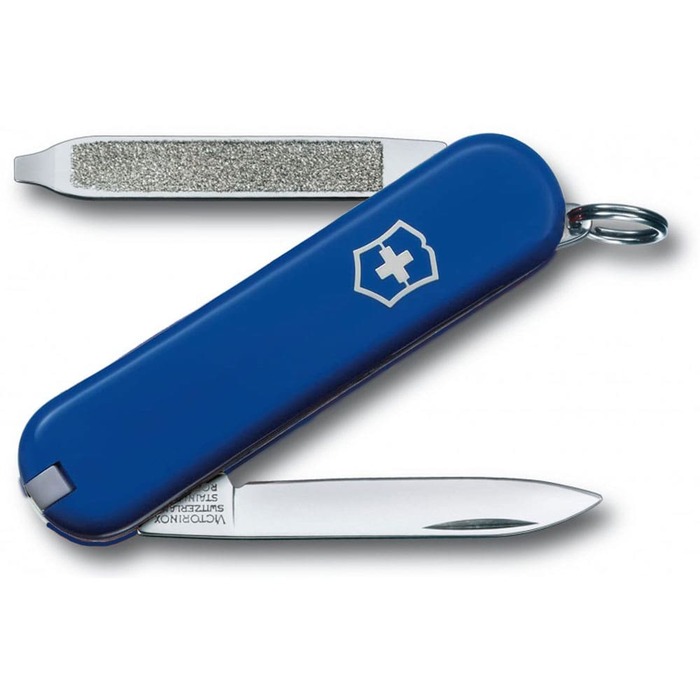 Ніж швейцарський 58 мм, 6 функцій, синій Victorinox Escort