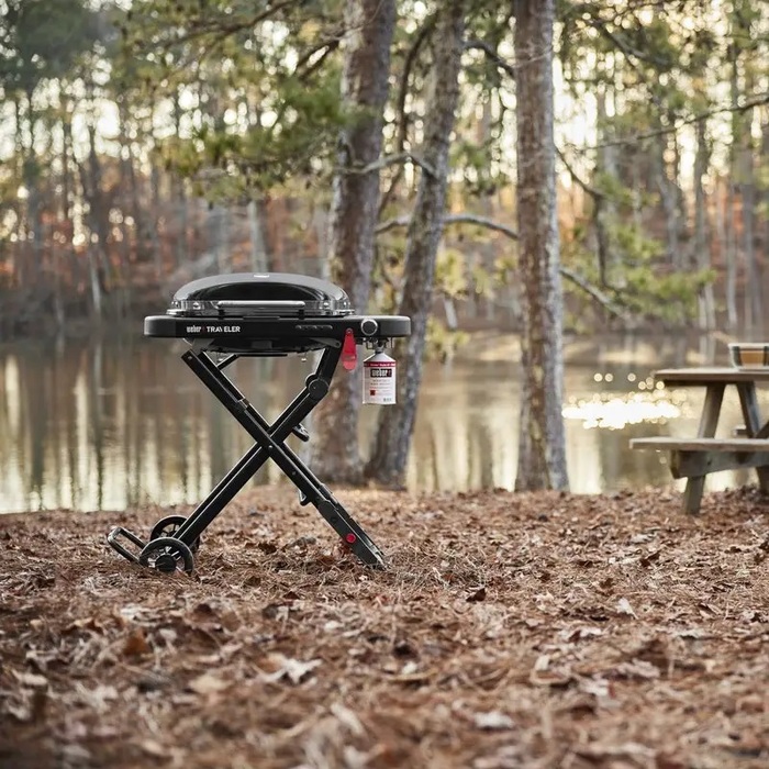 Газовый гриль Traveler Compact Portable Weber 1500527 Код: 011772