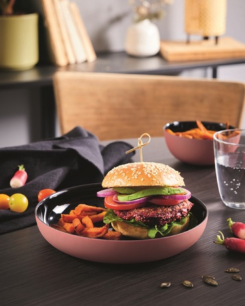 Блюдо Luminarc Black Terracotta, 21 см (6788158)