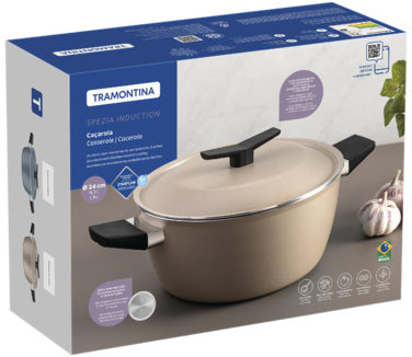 Каструля Tramontina Spezia Blue (4.3 л) 24см (7096827)