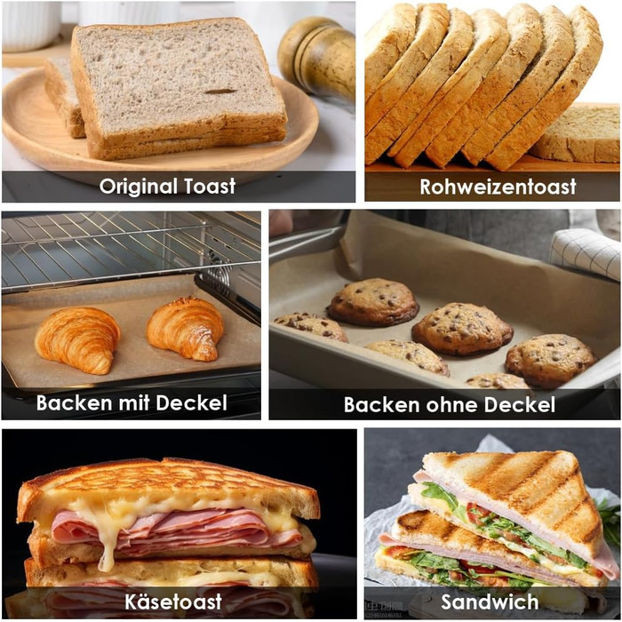 Форма для випікання хліба з кришкою, 21 x 11 x 11,5 см золотистий Aohcae