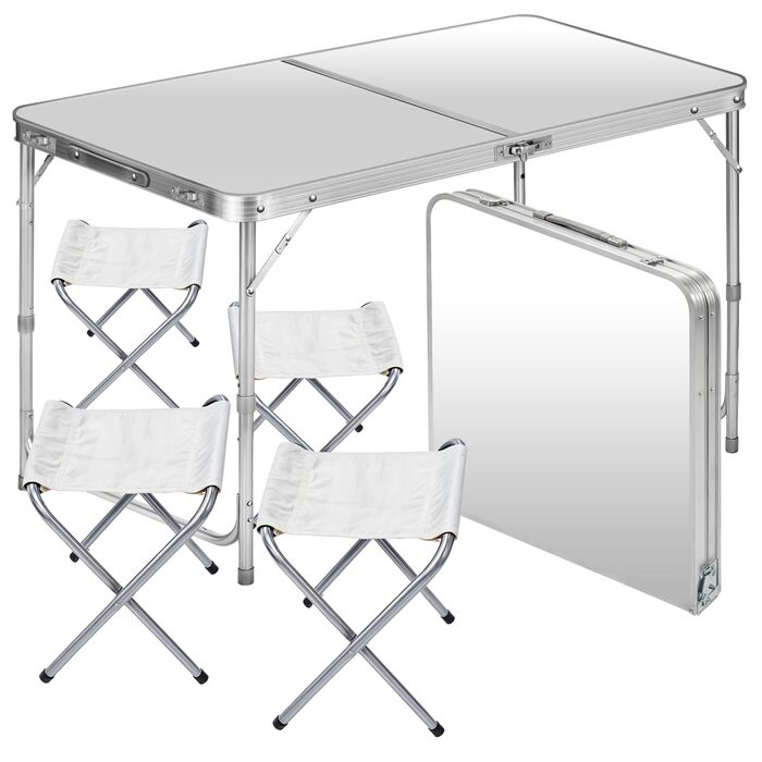 Складний багатофункціональний кемпінговий стіл зі стільцями GOODS+GADGETS