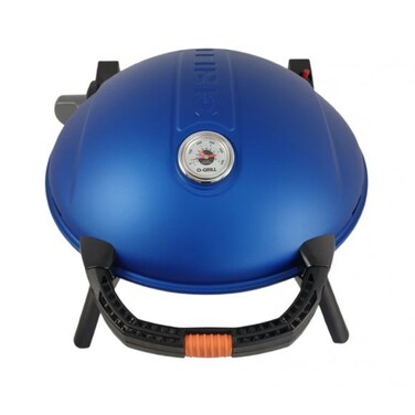 Портативный переносной газовый гриль O-GRILL 900, синий + шланг в подарок! Код: 009063