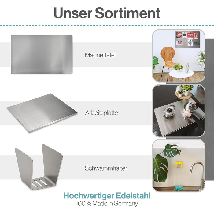 Вогнестійкий кухонний фартух 40 х 30 см Feuerfest 123 GmbH