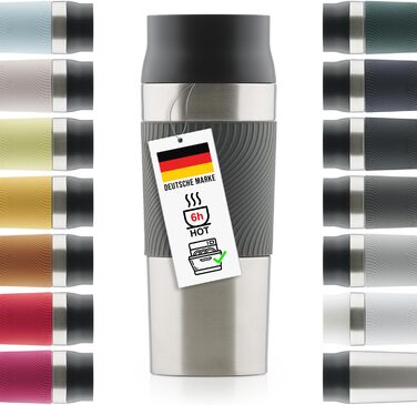 Термочашка класична 500 мл антрацит Blumtal