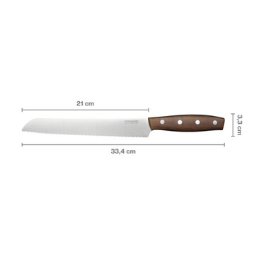 Нож для хлеба Fiskars Folken FSC 21 см (1075695)