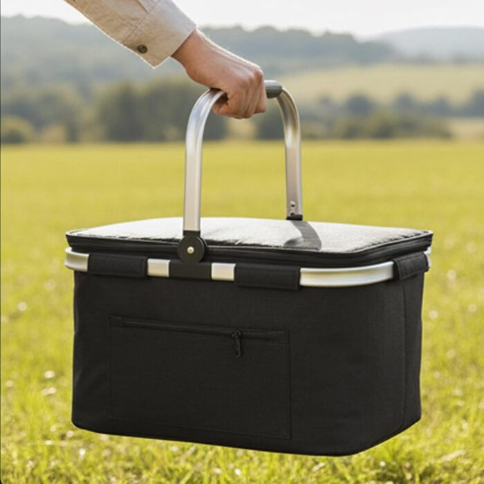 Термосумка для кемпинга серая Jesscasday