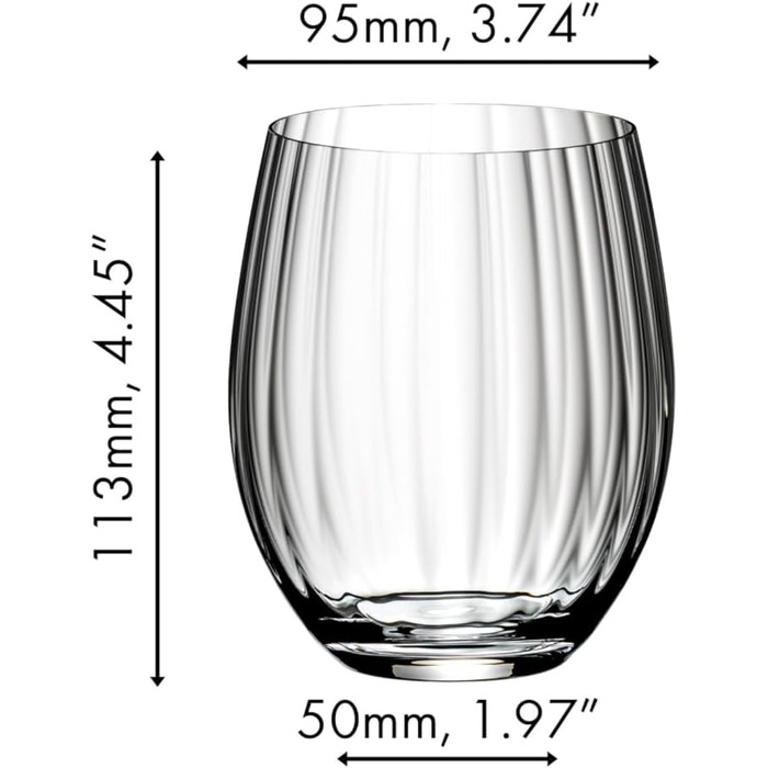 Набір склянок Riedel Mixing Tonic, 4 шт., об'єм прибл. мл