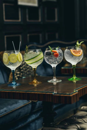 Келих для коктейлю 600 мл, Crystal Gin Balloon Green, Urbanbar (Урбанбар)