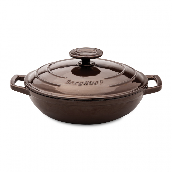 Вок BergHOFF Neo Cast Iron, чавун, діам. 32 см, 4 л