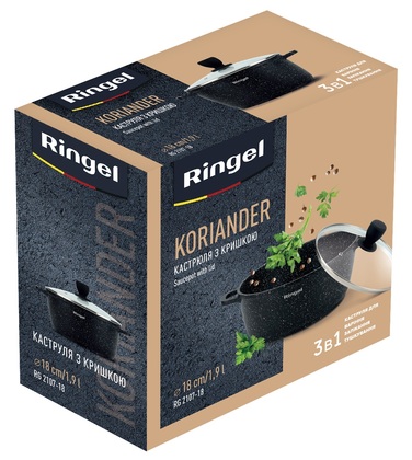 Кастрюля RINGEL Koriander (1.8 л) 18 см (6821518)