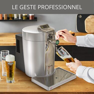 Система для розливу пива, Сріблясто-Хромована, 700E00 Beertender Loft Edition