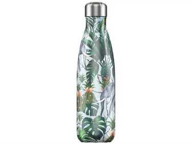 Вакуумна пляшка для води 0,5 л, кольорова Tropical Elephant CHILLYS