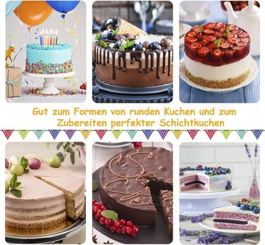 Форма для випікання кругла 24 см, набір 2 предмети, нержавіюча сталь Homikit