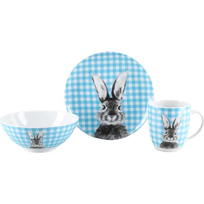 Набір посуду з порцеляні 3 шт Creatable