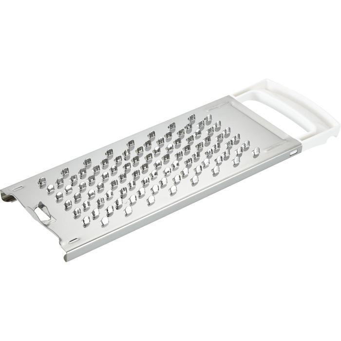 Терка для шпетцле Fackelmann ARCADALINA, професійна класична терка для шпетцле, виготовлена з нержавіючої сталі, для шпетцле (колір білий/срібний), кількість , 32x17 см (довжина)