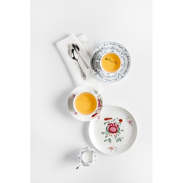 Чайний сервіз на 6 персон, 18 предметів, маленький Amina Ostfriesenrose Seltmann Weiden