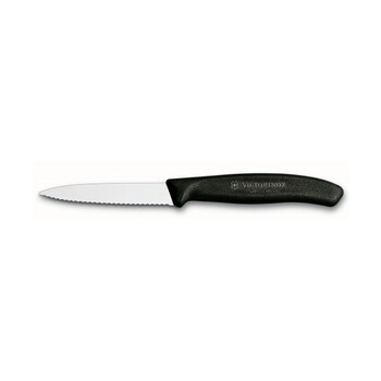 Кухонный нож Victorinox SwissClassic лезвие для овощей 8см мин. из черного. Ручка