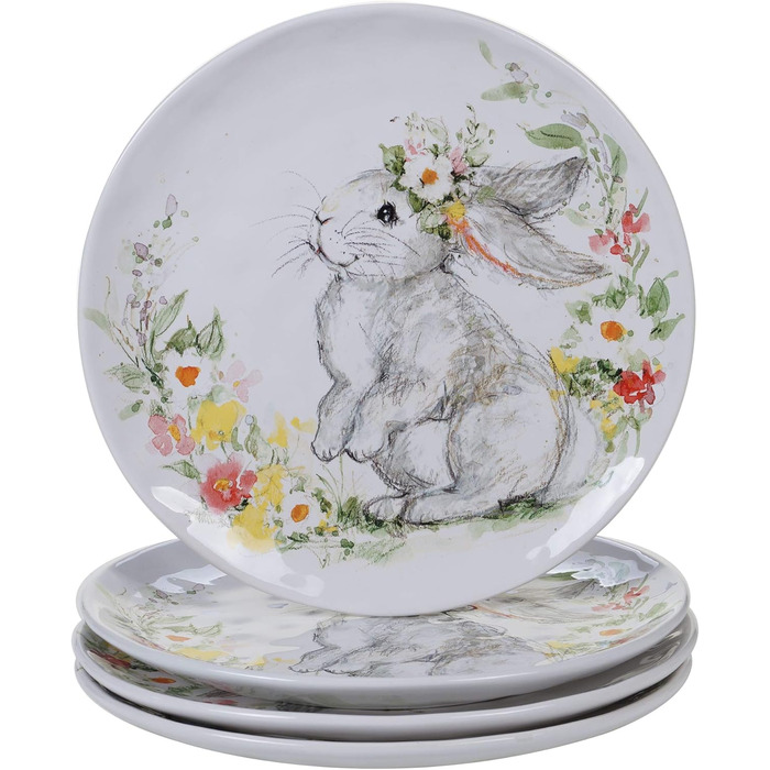 Набор из 4 тарелок 27,9 см к Пасхе Certified International