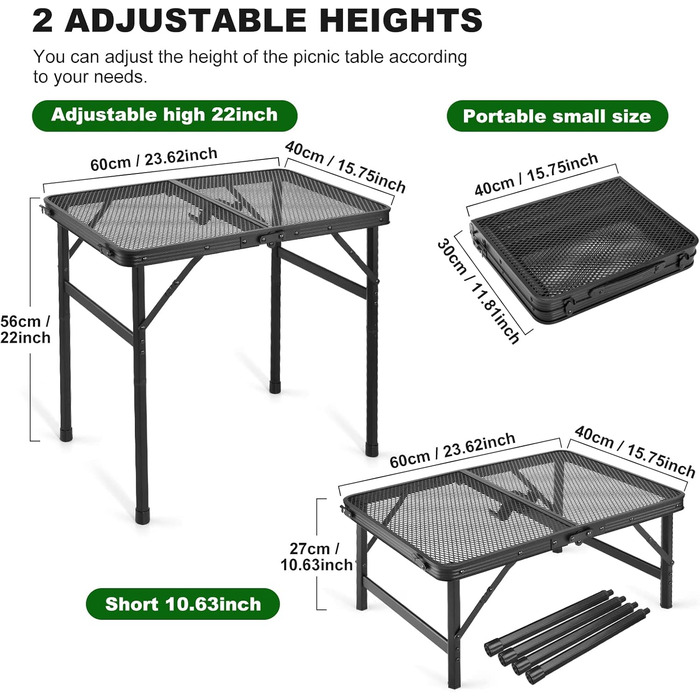 Складной кемпинговый стол Odoland