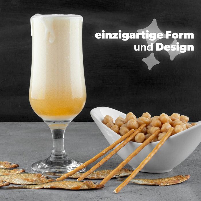 Набор бокалов для пива 6 шт 360 мл KADAX