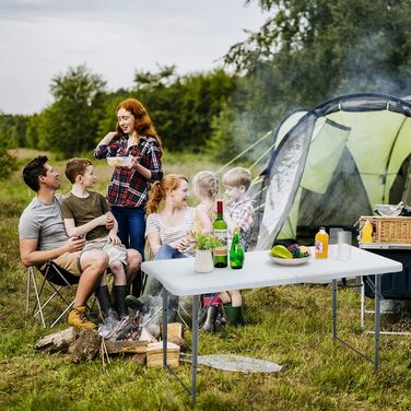 Складной кемпинговый стол 120 х 60 см KOMFOTTEU