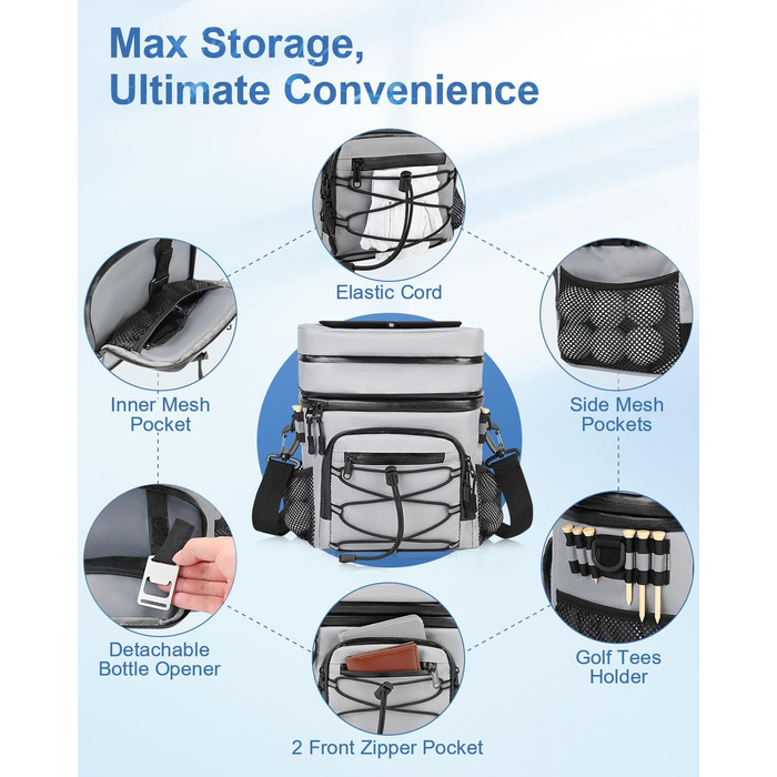 Термосумка сіра SKYJDM