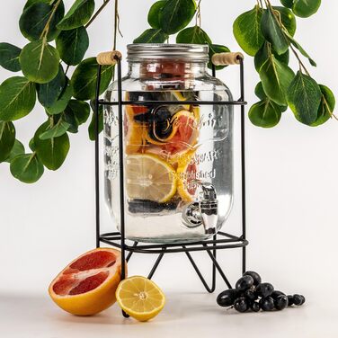 Диспенсер для напоїв з краном 4 л SUPERBUTELKI.PL