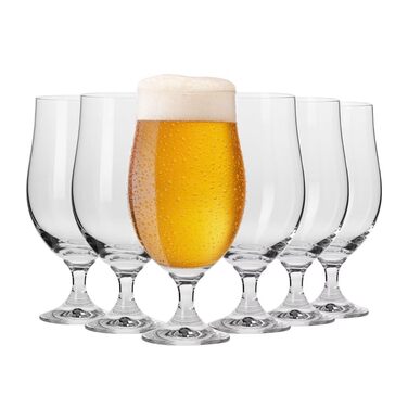Набор элегантных бокалов для пива 480 мл Krosno