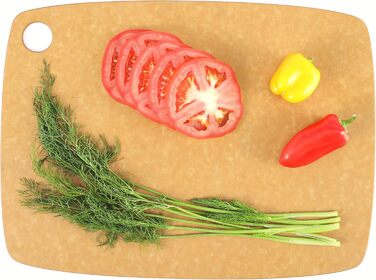 Набір обробних дощок BESTCOOK з деревного волокна, 3 шт., можна мити в посудомийній машині. Висока щільність, антипористі, без BPA, не туплять ножі. Ідеально підходять для нарізання мяса, овочів, сиру та хліба (дерево, SML)