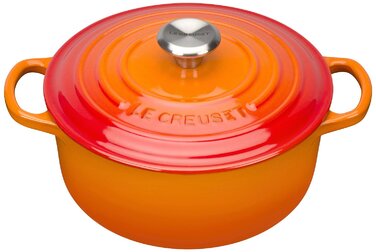 Кастрюля / жаровня 20 см, оранжевый Le Creuset