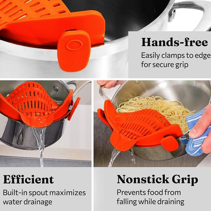 Силіконове ситечко із застібкою katmerio