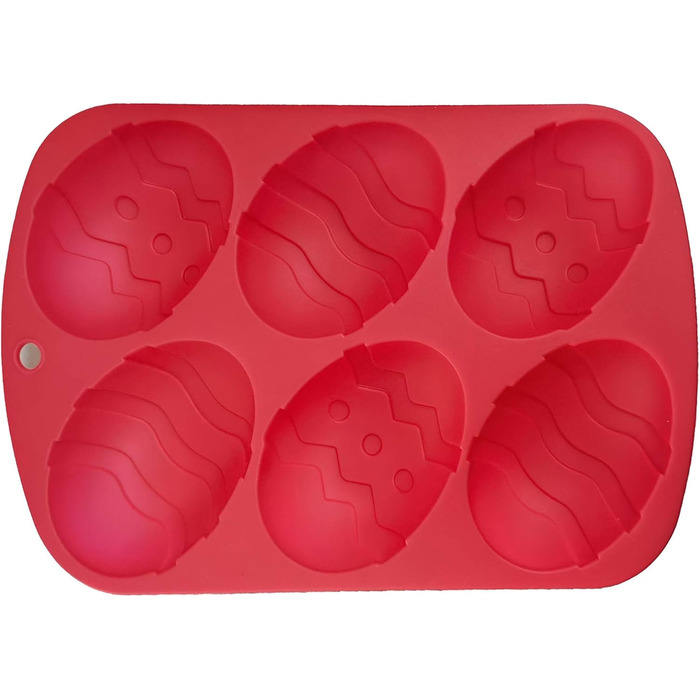 Форма для випікання пасхальних яєць з 3 частин, форма для торта, 6 решіток, силіконова форма для пасхальних яєць, силіконова форма для пасхальних яєць, 3D форма для мила, силіконова форма для випікання пасхальних яєць, лоток для шоколаду, цукерок, бомбочо