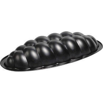 Форма для плетеної великодньої випічки 38 см, чорна Kaiser