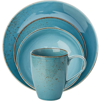 Набір посуду, 4 предмети, синій Nature Collection Creatable