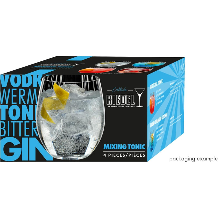 Набір склянок Riedel Mixing Tonic, 4 шт., об'єм прибл. мл