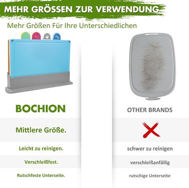 Набір обробних дощок 4 шт BOCHION