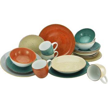 Набор посуды на 4 персоны, 16 предметов, Vintage Nature Verona Creatable