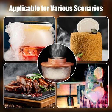 Набор для копчения коктейлей 4 вкуса DANIAU